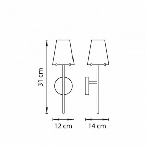 Бра Lightstar Diafano 758614 в Новом Уренгое - novyy-urengoy.mebel24.online | фото 4