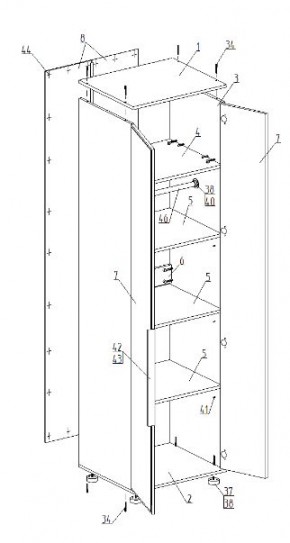 Детская "Лео" (модульная) в Новом Уренгое - novyy-urengoy.mebel24.online | фото 9