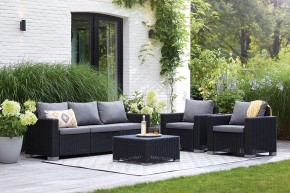 Диван Калифорния 3-х местный (California 3 Sofa), графит в Новом Уренгое - novyy-urengoy.mebel24.online | фото 3
