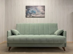 Диван Престиж-3 (НПБ) велюр Sensey mist green в Новом Уренгое - novyy-urengoy.mebel24.online | фото 1