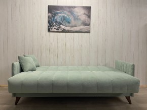 Диван Престиж-3 (НПБ) велюр Sensey mist green в Новом Уренгое - novyy-urengoy.mebel24.online | фото 3