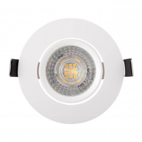 DK3020-WH Встраиваемый светильник, IP 20, 10 Вт, GU5.3, LED, белый, пластик в Новом Уренгое - novyy-urengoy.mebel24.online | фото 1