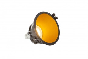 DK3026-BG Встраиваемый светильник, IP 20, 10 Вт, GU5.3, LED, черный/золотой, пластик в Новом Уренгое - novyy-urengoy.mebel24.online | фото 3