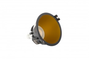 DK3026-BG Встраиваемый светильник, IP 20, 10 Вт, GU5.3, LED, черный/золотой, пластик в Новом Уренгое - novyy-urengoy.mebel24.online | фото 4