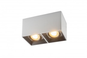 DK3035-WB Светильник накладной IP 20, 10 Вт, GU5.3, LED, белый/черный, пластик в Новом Уренгое - novyy-urengoy.mebel24.online | фото 1