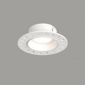 DK3055-WH Встраиваемый светильник, IP 20, 10 Вт, GU5.3, LED, белый, пластик в Новом Уренгое - novyy-urengoy.mebel24.online | фото 1