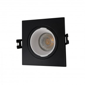 DK3071-BK+WH Встраиваемый светильник, IP 20, 10 Вт, GU5.3, LED, черный/белый, пластик в Новом Уренгое - novyy-urengoy.mebel24.online | фото