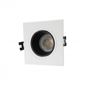 DK3071-WH+BK Встраиваемый светильник, IP 20, 10 Вт, GU5.3, LED, белый/черный, пластик в Новом Уренгое - novyy-urengoy.mebel24.online | фото