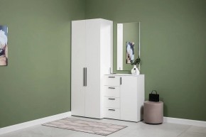ЭЙР прихожая (модульная) Белый Шагрень в Новом Уренгое - novyy-urengoy.mebel24.online | фото 3