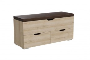 ФЛИНТ Диван (дуб ривьера/коричневый) в Новом Уренгое - novyy-urengoy.mebel24.online | фото 1
