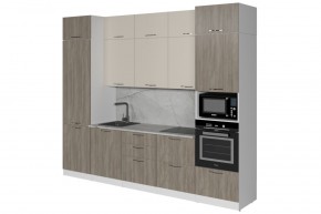 ФЬЮДЖИ Кухонный гарнитур Экстра (3000 мм) в Новом Уренгое - novyy-urengoy.mebel24.online | фото 4