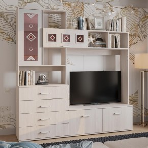 Гостиная Белла (модульная) ясень белый в Новом Уренгое - novyy-urengoy.mebel24.online | фото 15