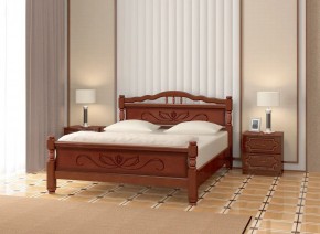 КАРИНА-5 Кровать из массива 1400 в Новом Уренгое - novyy-urengoy.mebel24.online | фото 1