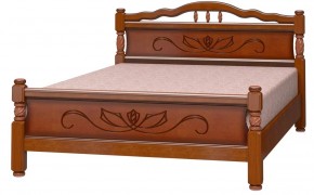 КАРИНА-5 Кровать из массива 1400 в Новом Уренгое - novyy-urengoy.mebel24.online | фото 2