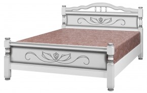 КАРИНА-5 Кровать из массива 1400 в Новом Уренгое - novyy-urengoy.mebel24.online | фото 3