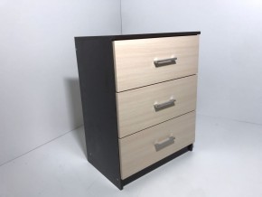 Комод 3 ящика (венге/дуб молочный) в Новом Уренгое - novyy-urengoy.mebel24.online | фото