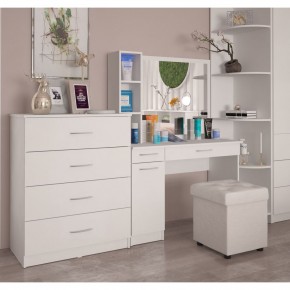 Комод 800 Париж (Белый тиснение) в Новом Уренгое - novyy-urengoy.mebel24.online | фото 5