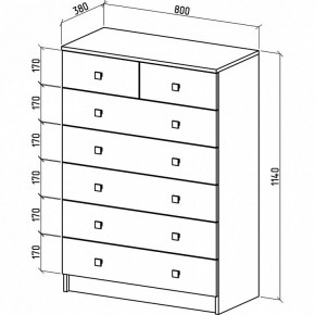 Комод Бостон-12 в Новом Уренгое - novyy-urengoy.mebel24.online | фото 3