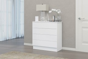 Комод Фаворит-3 (Белый текстурный) в Новом Уренгое - novyy-urengoy.mebel24.online | фото