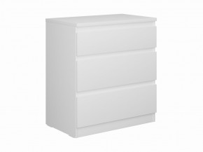 Комод КАСТОР с тремя ящиками, цвет белый в Новом Уренгое - novyy-urengoy.mebel24.online | фото