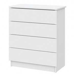 Комод КМ 1 (Серия 2) Белый текстурный в Новом Уренгое - novyy-urengoy.mebel24.online | фото 3