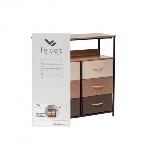 Комод Leset Локи 6 ящ. с полкой в Новом Уренгое - novyy-urengoy.mebel24.online | фото 11