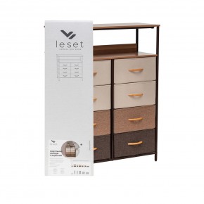 Комод Leset Локи 8 ящ. с полкой в Новом Уренгое - novyy-urengoy.mebel24.online | фото 10