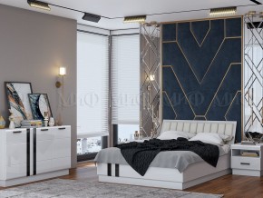 МАГНОЛИЯ Комод (Белый глянец/Белый) в Новом Уренгое - novyy-urengoy.mebel24.online | фото 3