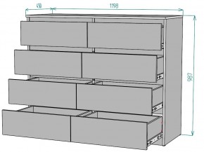 Комод Мальта K133 в Новом Уренгое - novyy-urengoy.mebel24.online | фото 2