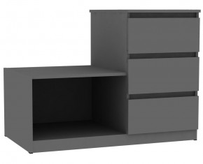 Комод Мальта K207 (Графит) в Новом Уренгое - novyy-urengoy.mebel24.online | фото