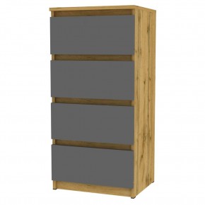 Комод Malta light K126 (ДВ-Графит) в Новом Уренгое - novyy-urengoy.mebel24.online | фото