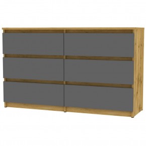 Комод Malta light K142 (ДВ-Графит) в Новом Уренгое - novyy-urengoy.mebel24.online | фото