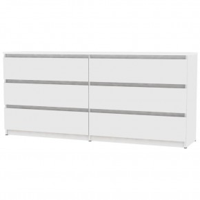 Комод Malta light K144 (Белый) в Новом Уренгое - novyy-urengoy.mebel24.online | фото