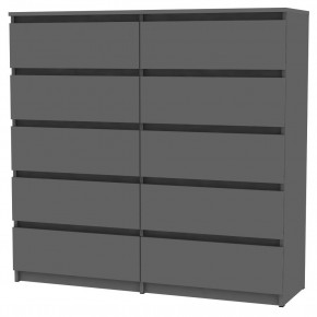 Комод Malta light K155 (Графит) в Новом Уренгое - novyy-urengoy.mebel24.online | фото
