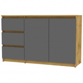 Комод Malta light K187 (ДВ-Графит) в Новом Уренгое - novyy-urengoy.mebel24.online | фото
