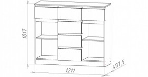 НИЦЦА-6 Комод (НЦ.06) в Новом Уренгое - novyy-urengoy.mebel24.online | фото 2