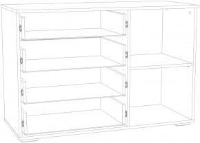 Комод НМ 041.39 "Банни" (Бисквит) в Новом Уренгое - novyy-urengoy.mebel24.online | фото 4