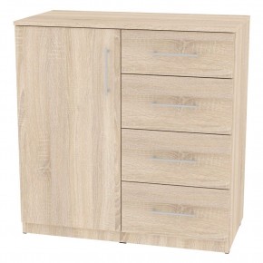 Комод "Калисто (K17)" ручка рейлинг (Дуб сонома) в Новом Уренгое - novyy-urengoy.mebel24.online | фото