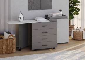 Комод с гладильной доской (Графит) в Новом Уренгое - novyy-urengoy.mebel24.online | фото 3