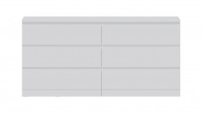 Комод Варма 6Д большой с шестью выдвижными ящиками, цвет белый в Новом Уренгое - novyy-urengoy.mebel24.online | фото 2