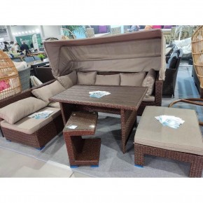 Комплект мебели с диваном AFM-320B-T320 Brown в Новом Уренгое - novyy-urengoy.mebel24.online | фото 2