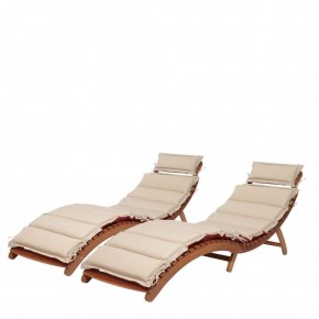 Комплект шезлонги и столик AFM-803A-T133 Beige (2+1) в Новом Уренгое - novyy-urengoy.mebel24.online | фото 2
