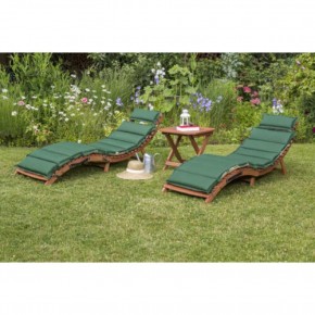 Комплект шезлонги и столик AFM-803A-T133 Beige-Green (2+1) в Новом Уренгое - novyy-urengoy.mebel24.online | фото 1