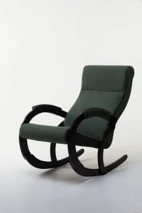 Кресло-качалка КОРСИКА 34-Т-AG (зеленый) в Новом Уренгое - novyy-urengoy.mebel24.online | фото
