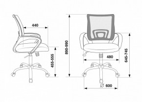 Кресло компьютерное CH-695N/SL/BL/TW-11 в Новом Уренгое - novyy-urengoy.mebel24.online | фото 6