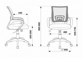 Кресло компьютерное CH-695N/SL/OR/BLACK в Новом Уренгое - novyy-urengoy.mebel24.online | фото 6