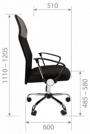 Кресло компьютерное Chairman 610 в Новом Уренгое - novyy-urengoy.mebel24.online | фото 6