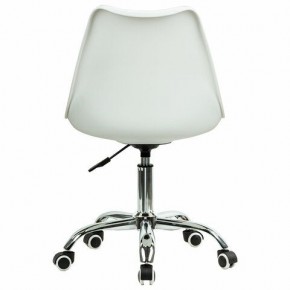 Кресло стул BRABIX "Eames MG-310 CH", хром, пластик белый, ткань серая, 532924 в Новом Уренгое - novyy-urengoy.mebel24.online | фото 4