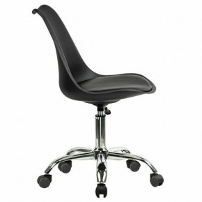 Кресло стул BRABIX "Eames MG-310 CH", хром, пластик черный, экокожа черная, 532925 в Новом Уренгое - novyy-urengoy.mebel24.online | фото 3