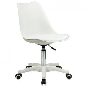 Кресло стул BRABIX "Eames MG-310 PL", пластик белый, экокожа белая, 532926 в Новом Уренгое - novyy-urengoy.mebel24.online | фото 2